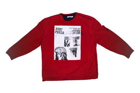 Cool Fucking Hat  Overprint Crewneck