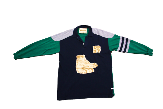 Green Canvas Boot Jersey