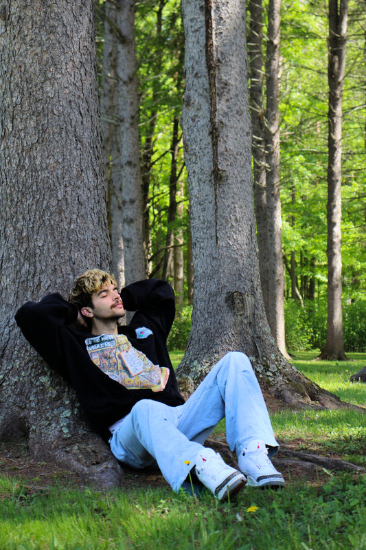 Crunk Boot Oversized Crewneck