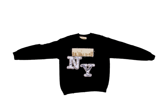 Skyline NY Cut and Sew Crewneck