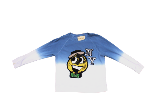 Ralph's Famous Blue and White Crewneck