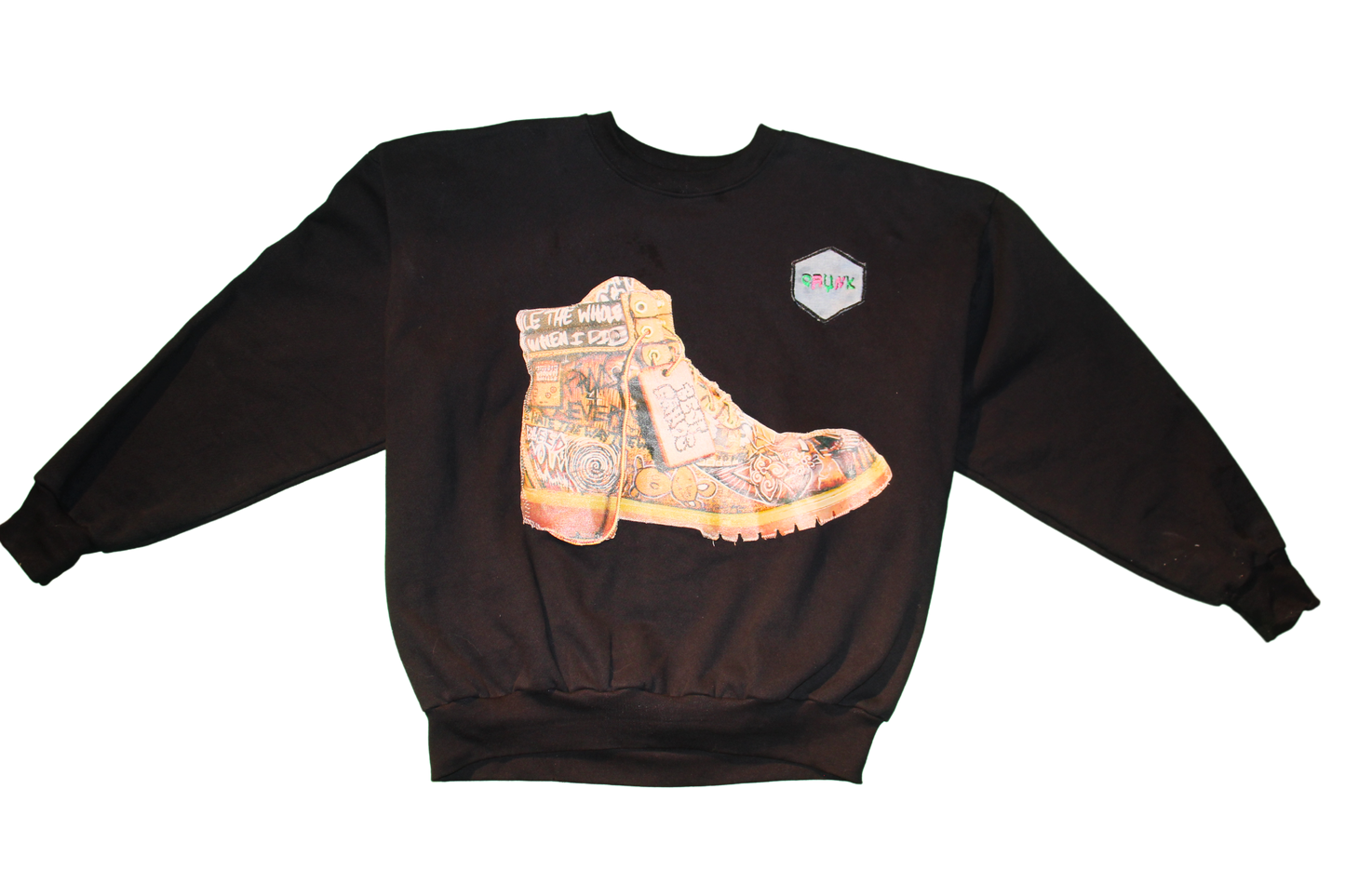 Crunk Boot Oversized Crewneck